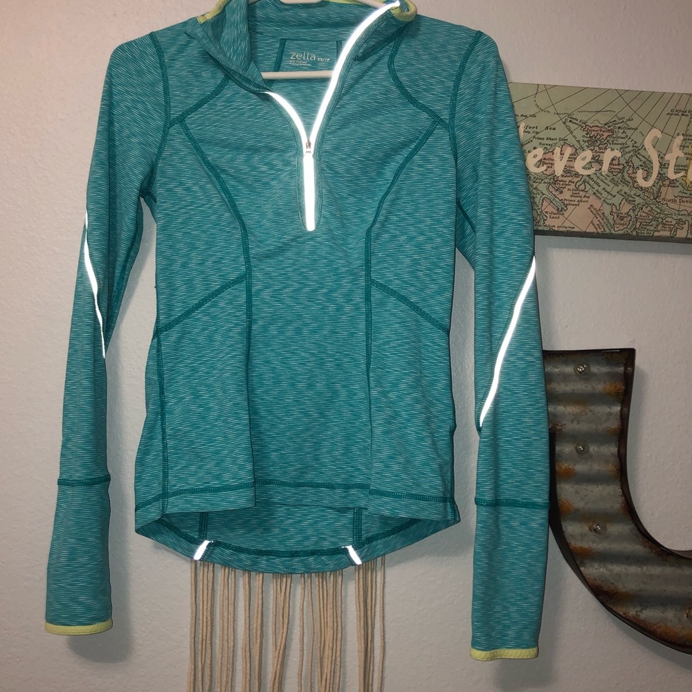 Zella blue workout jacket